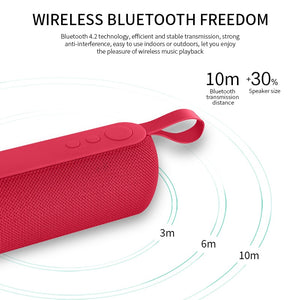 Powerful Portable Bluetooth Speaker Wireless Loudspeaker Stereo Column with TF Card FM Radio