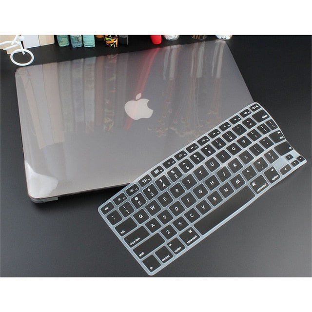Crystal Hard Case For Macbook Air 13 Retina Pro  Hard Cover With Free Keyboard Cover