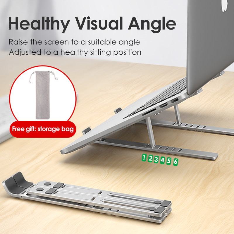 Laptop Stand for MacBook Pro Notebook Stand Foldable Aluminium Alloy