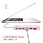 USB Type C Hub to HDMI Multi USB 3.0 Power Adapter For MacBook Pro